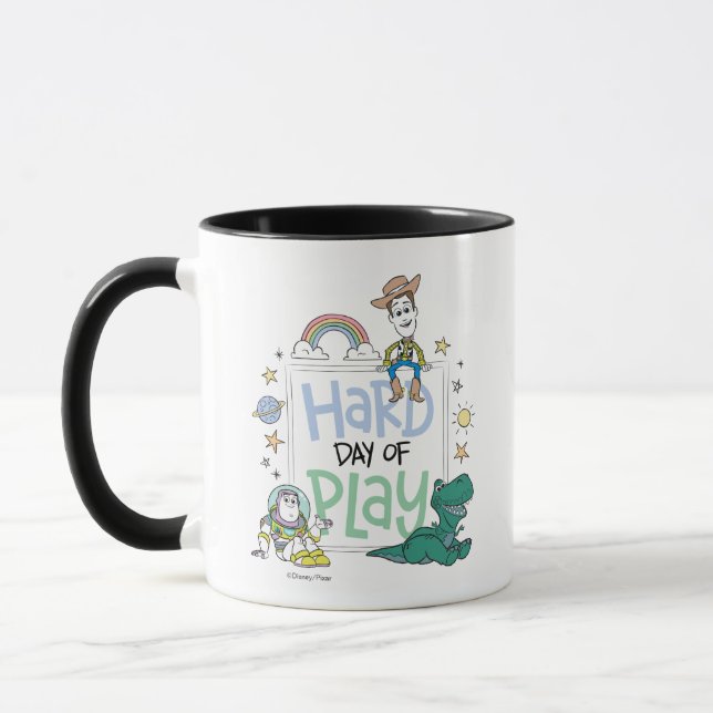 Toy Story Characters | Hard Day of Play Mug (Left)