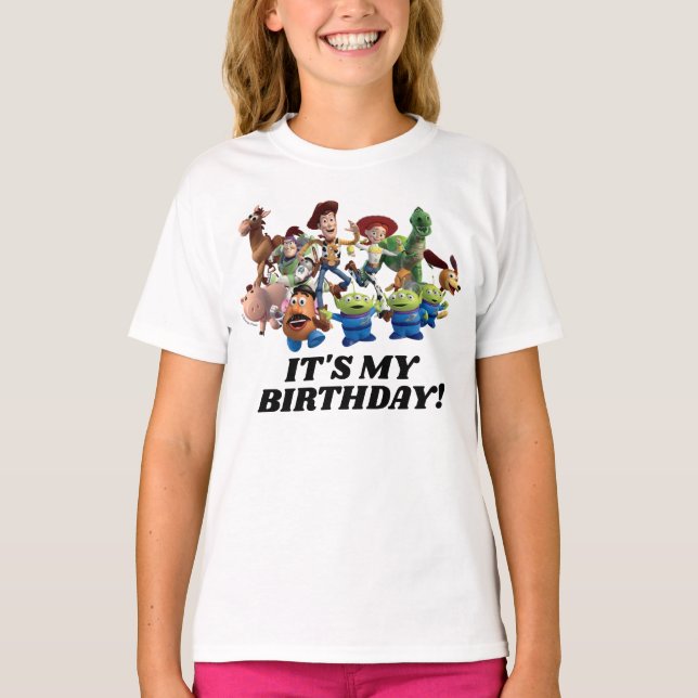 Toy Story Characters | It's My Birthday T-Shirt (Front)