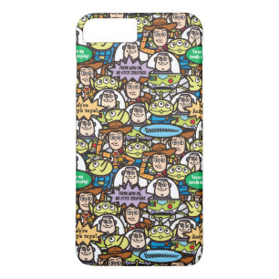Toy Story   Cute Toy Pattern iPhone 8 Plus/7 Plus Case