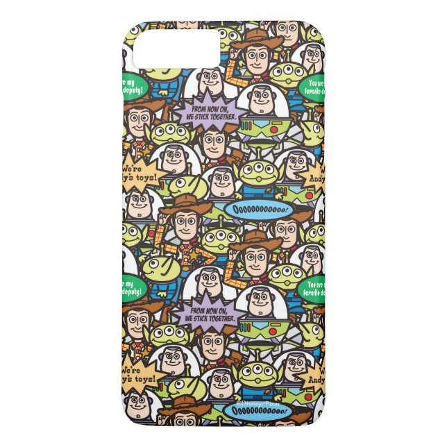 Toy Story | Cute Toy Pattern Case-Mate iPhone Case (Back)