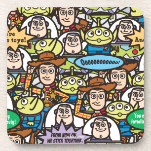 Toy Story   Cute Toy Pattern Coaster