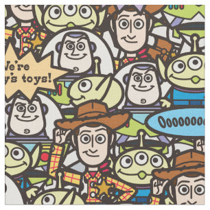 Toy Story   Cute Toy Pattern Fabric