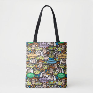 Toy Story   Cute Toy Pattern Tote Bag