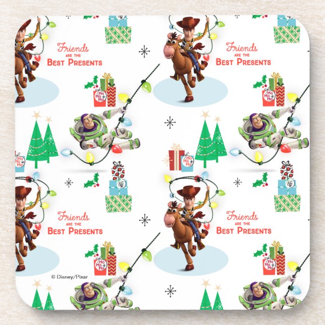 Toy Story | Friends Are The Best Presents Coaster (Front)