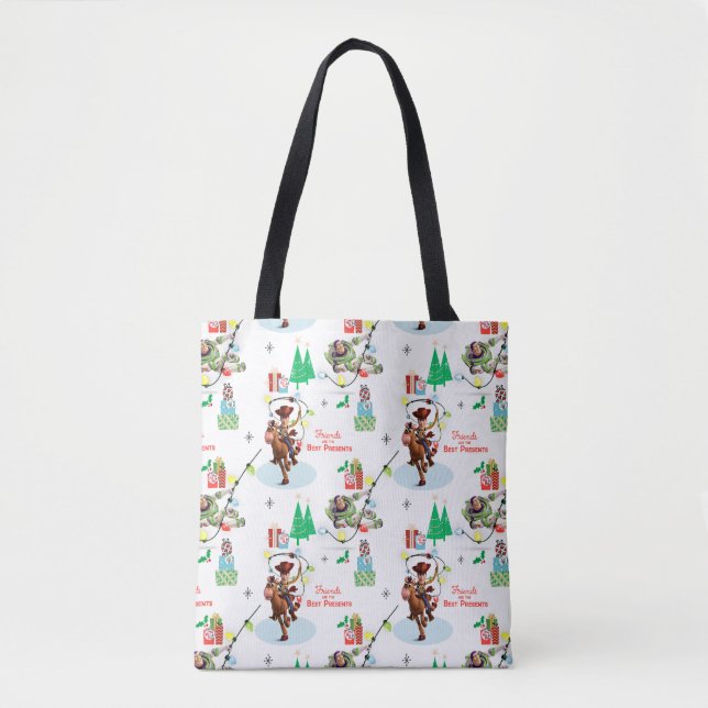 Toy Story | Friends Are The Best Presents Tote Bag (Front)