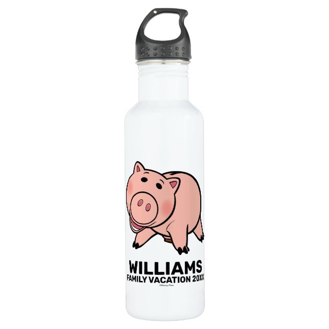 Toy Story Hamm | Family Vacation 710 Ml Water Bottle (Front)