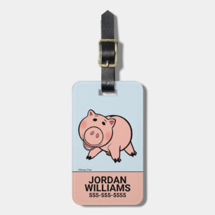 Toy Story Hamm Family Vacation Luggage Tag
