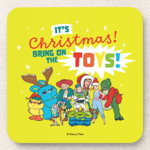 Toy Story It's Christmas! Bring on the Toys Coaster