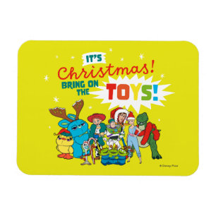 Toy Story   It's Christmas! Bring on the Toys Magnet