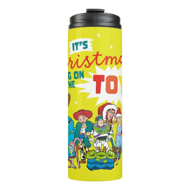 Toy Story | It's Christmas! Bring on the Toys Thermal Tumbler (Front)
