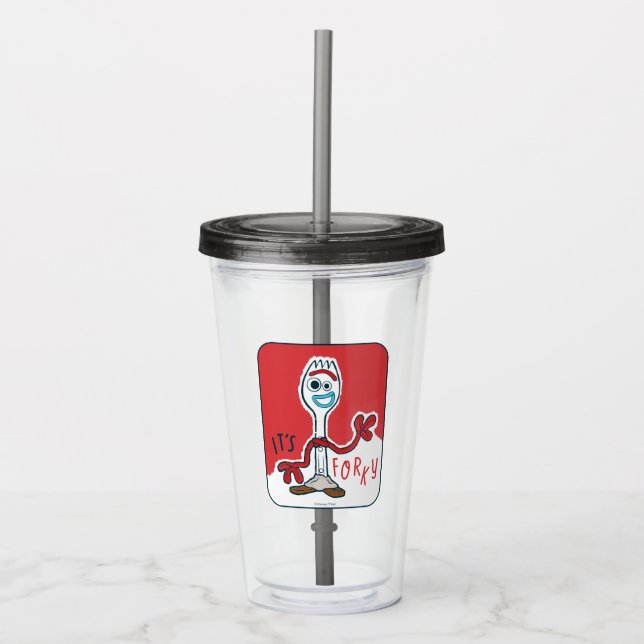 Toy Story | It's Forky Acrylic Tumbler (Front)