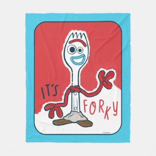 Toy Story   It's Forky Fleece Blanket