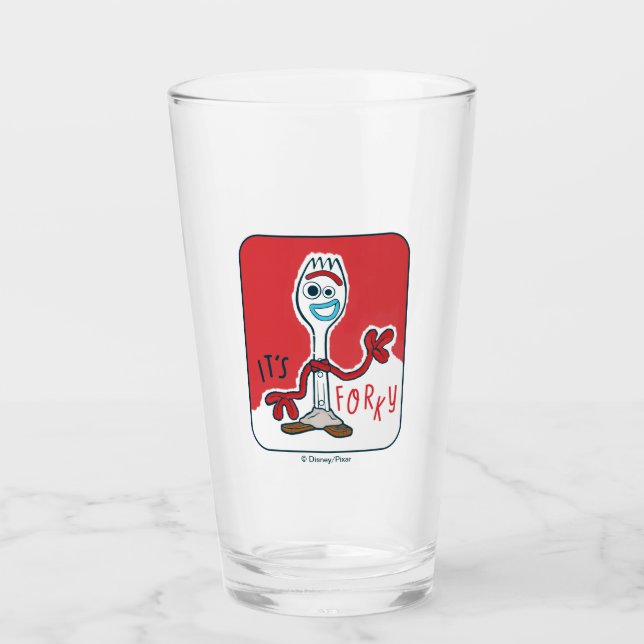 Toy Story | It's Forky Glass (Front)