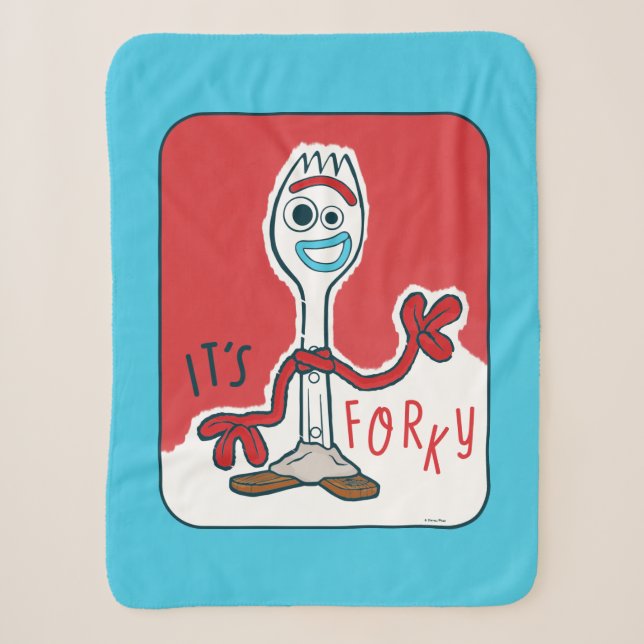 Toy Story | It's Forky Sherpa Blanket (Front)