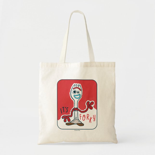 Toy Story | It's Forky Tote Bag (Front)