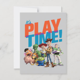 Toy Story   It's Play Time Postcard