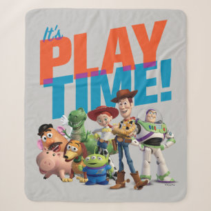 Toy Story   It's Play Time Sherpa Blanket
