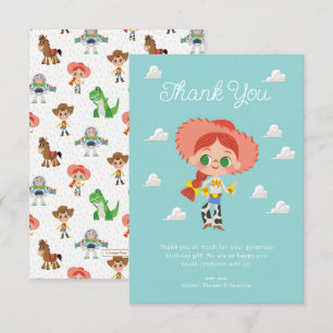 Toy Story   Jessie  Birthday Thank You Card