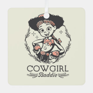 Toy Story Jessie "Cowgirl Baddie" Metal Ornament