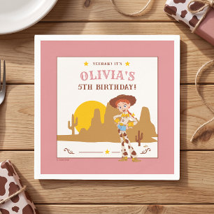 Toy Story Jessie Cowgirl Western Birthday Napkin