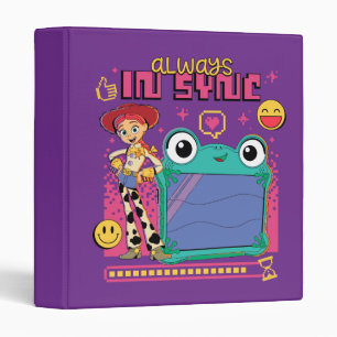 Toy Story Jessie & Lilypad "Always in Sync" Binder