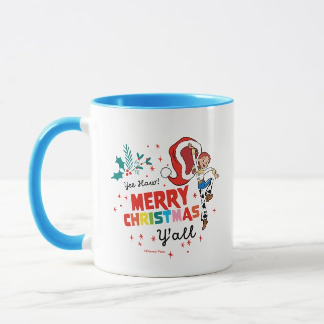 Toy Story Jessie | Merry Christmas Y'all Mug (Left)