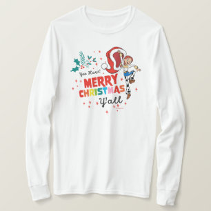 Toy Story Jessie Merry Christmas Y'all T-Shirt