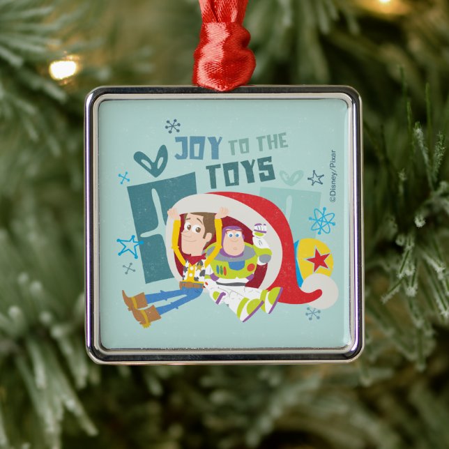 Toy Story | Joy to the Toys Metal Ornament (Tree)