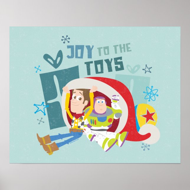 Toy Story | Joy to the Toys Poster (Front)