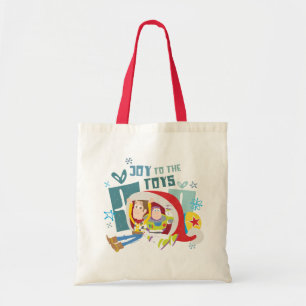Toy Story   Joy to the Toys Tote Bag