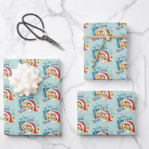 Toy Story   Joy to the Toys Wrapping Paper Sheet