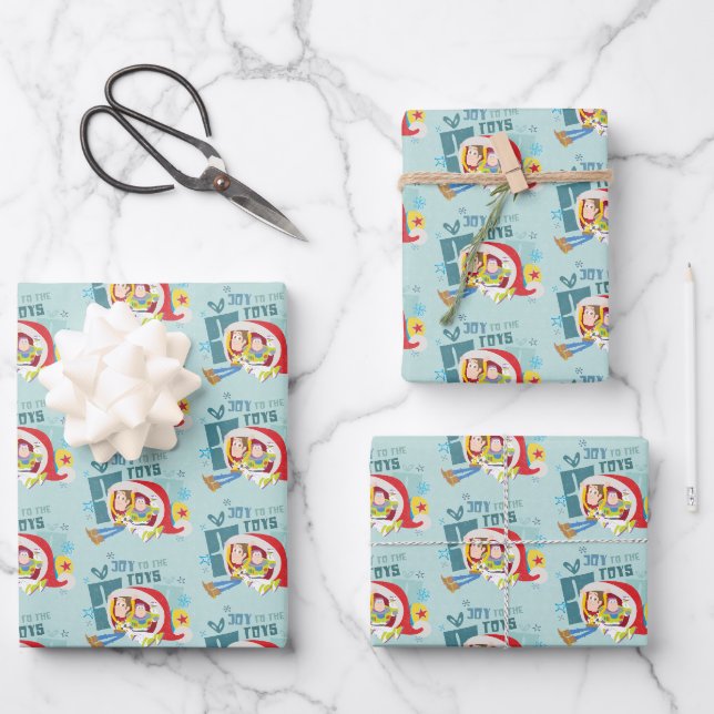 Toy Story | Joy to the Toys Wrapping Paper Sheet (Front)