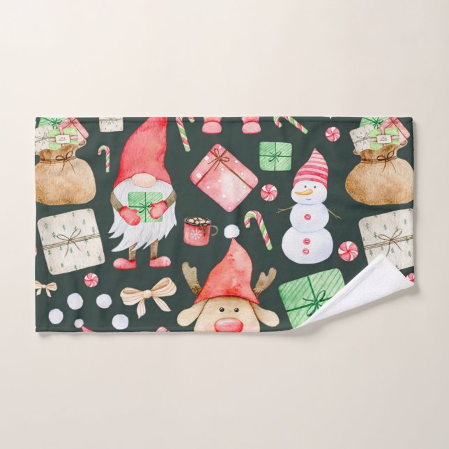 Toy Story Joyeux Motif de Noël moderne (Serviette à main)