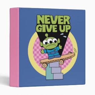 Toy Story Little Green Men Never Give Up Binder