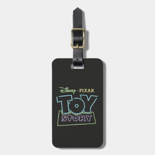 Toy Story Neon Sign Graphic Luggage Tag