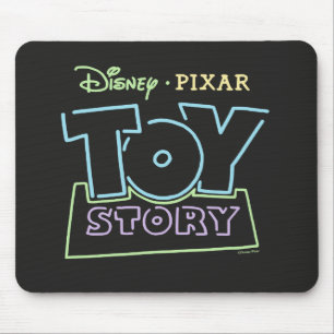 Toy Story Neon Sign Graphic Mouse Pad
