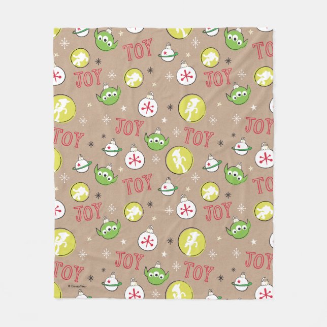 Toy Story | Peace Joy Toy Fleece Blanket (Front)