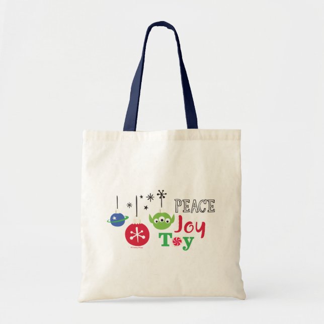 Toy Story | Peace Joy Toy Tote Bag (Front)