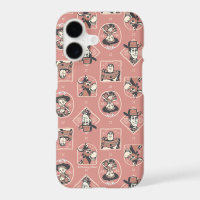 Toy Story Pink Western Cowboy Portrait Pattern