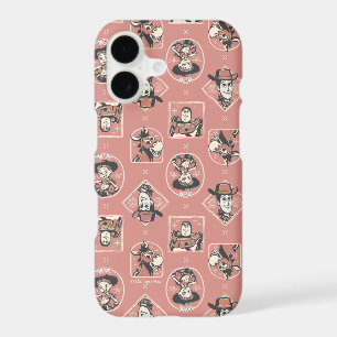 Toy Story Pink Western Cowboy Portrait Pattern