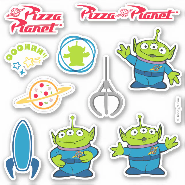 Toy Story Pizza Planet Aliens Zazzle