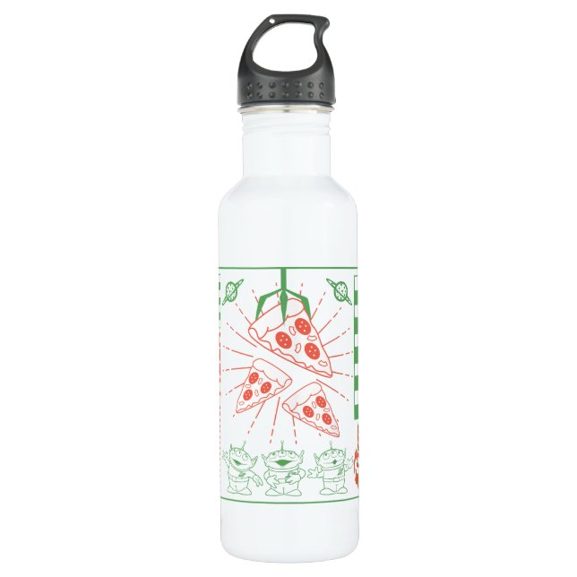 Toy Story | Pizza Planet graphic 710 Ml Water Bottle (Front)