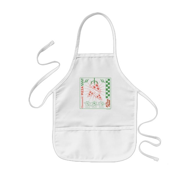 Toy Story | Pizza Planet graphic Kids Apron (Front)