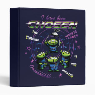 Toy Story   Retro "I Have Been Chosen" Aliens Binder