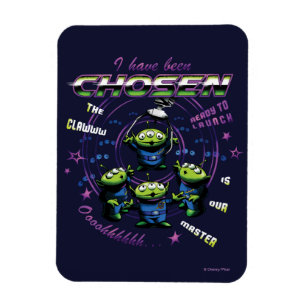 Toy Story   Retro "I Have Been Chosen" Aliens Magnet