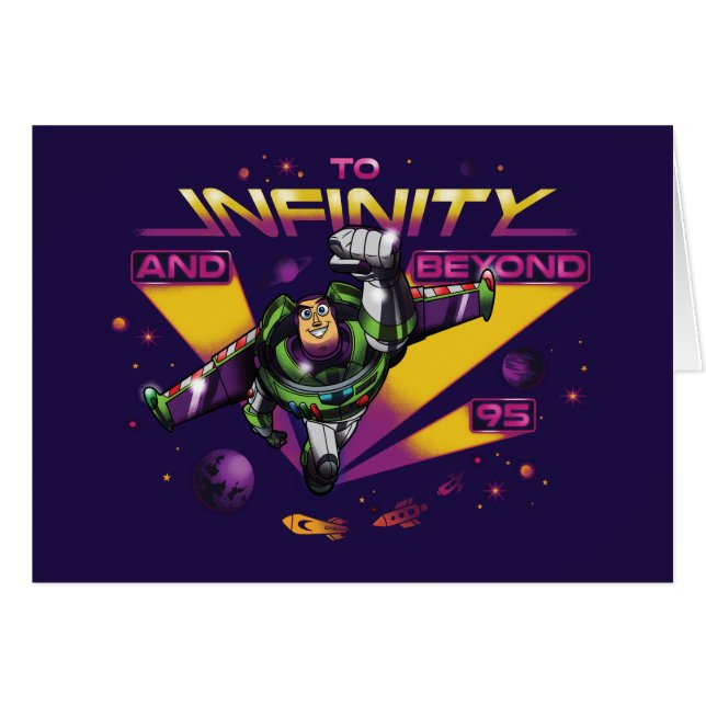 Toy Story | Retro "To Infinity And Beyond" Buzz (Front Horizontal)