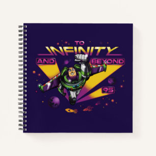 Toy Story   Retro "To Infinity And Beyond" Buzz Notebook