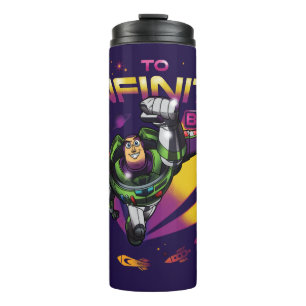 Toy Story   Retro "To Infinity And Beyond" Buzz Thermal Tumbler