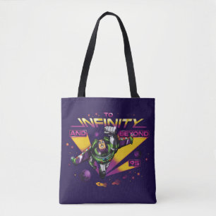 Toy Story   Retro "To Infinity And Beyond" Buzz Tote Bag