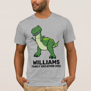 Toy Story Rex Family Vacation T-Shirt